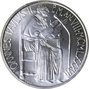 1000 Lire - Ioannes Paulus II Freedom and Liberation obverse image