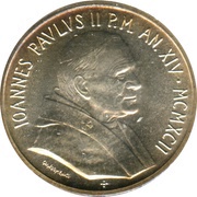 1000 Lire - Ioannes Paulus II Environment and Development obverse image
