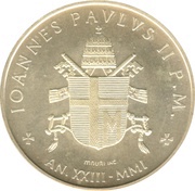1000 Lire - Ioannes Pavlvs II Peace obverse image