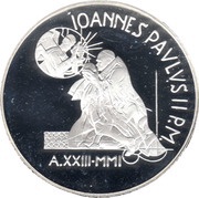 5000 Lire - Ioannes Pavlvs II Easter Sunday obverse image