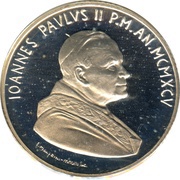 10 000 Lire - Ioannes Paulus II Annunciation obverse image