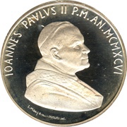 10 000 Lire - Ioannes Paulus II Baptism obverse image
