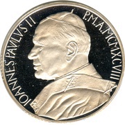 10 000 Lire - Ioannes Paulus II Crucifixion obverse image