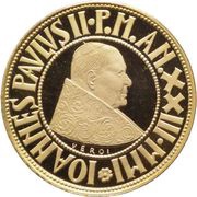 50 000 Lire - John Paul II Crux Vaticana obverse image
