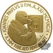 100 000 Lire - Jubilee Year 1999 - 2000 obverse image