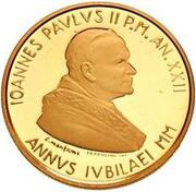 100 000 Lire - John Paul II Crucifix obverse image