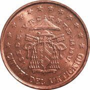 2 Euro Cents - Sede Vacante obverse image