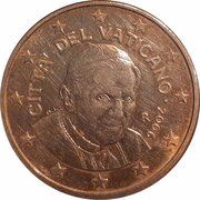 2 Euro Cents - Benedictvs XVI obverse image