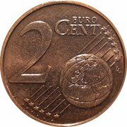 2 Euro Cents - Benedictvs XVI reverse image