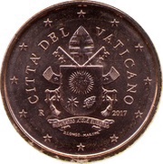 2 Euro Cents - Franciscus obverse image