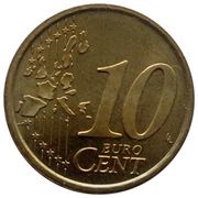10 Euro Cents - Ioannes Paulus II reverse image