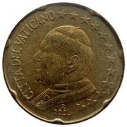 20 Euro Cents - Ioannes Paulus II obverse image