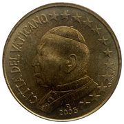 50 Euro Cents - Ioannes Paulus II obverse image