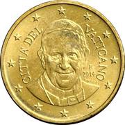 50 Euro Cents - Franciscus obverse image