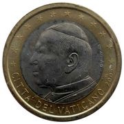 1 Euro - Ioannes Paulus II obverse image