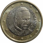 1 Euro - Franciscus obverse image