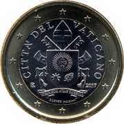 1 Euro - Franciscus obverse image