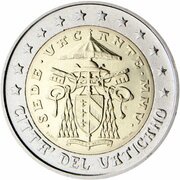 2 Euros - Sede Vacante obverse image