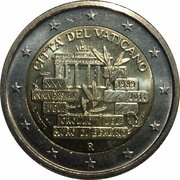 2 Euros - Franciscus Berlin Wall obverse image