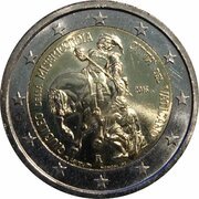2 Euros - Franciscus Jubilee of Mercy obverse image