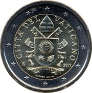 2 Euros - Franciscus obverse image
