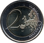 2 Euros - Franciscus, Vatican City, 2017-2023 reverse image