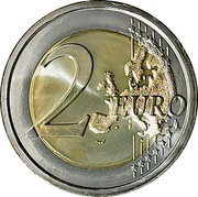 2 Euros - Franciscus Sistine Chapel, Vatican City, 2019 reverse image