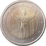 2 Euros - Franciscus Pope Paul VI obverse image