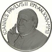 5 Euros - Ioannes Pavlvs II Project of Peace and Unity obverse image