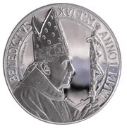 5 Euros - Benedictus XVI World Day of Peace obverse image