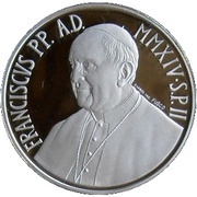 5 Euros - Franciscus XLVII World Day of Peace obverse image