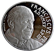 5 Euros - Franciscus Assembly of the Synod of Bishops obverse image