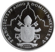 5 Euro - Franciscus 50th World Day of Peace obverse image