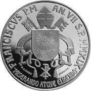 5 Euro - Franciscus Circolo S. Pietro obverse image