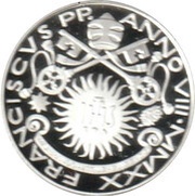 5 Euros - Franciscus World Day of Migrant obverse image