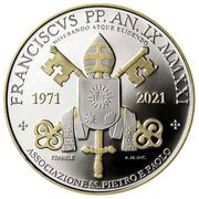 5 Euro - Franciscus St. Peter and St. Paul obverse image