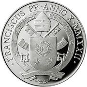5 Euros - Franciscus “Laudato Si’’” Seventh Anima Mundi obverse image