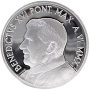 10 Euros - Benedictus XVI World Day of Peace obverse image
