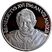 10 Euros - Benedictus XVI 20th World Day of the sick obverse image