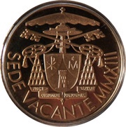 10 Euros Sede Vacante obverse image