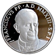 10 Euro - Franciscus 50th World Day of Prayer for Vocations obverse image