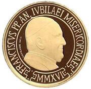 10 Euros - Franciscus Baptism obverse image
