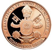 10 Euros - Franciscus Pietà of Michelangelo obverse image
