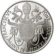 10 Euros - Franciscus UNESCO obverse image