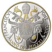 10 Euro - Franciscus UNESCO obverse image