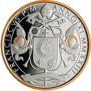 10 Euro – Franciscus Pope Benedict XVI. obverse image