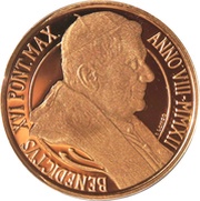20 Euro - Benedictus XVI Restoration of the Pauline Chapel obverse image