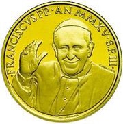 20 Euro - Franciscus Pontifical Sanctuary of the Blessed Virgin Mary of the Holy Rosary of Pompeii obverse image