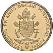 20 Euro - Franciscus Pontifical Shrine of the House of Loreto obverse image