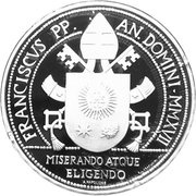 20 Euros - Franciscus Archangels obverse image
